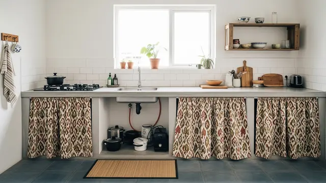 Dapur Sederhana Tanpa Kitchen Set