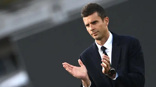 Foto: Wajah Masam Thiago Motta saat Juventus Ditahan Imbang Empoli di Liga Italia