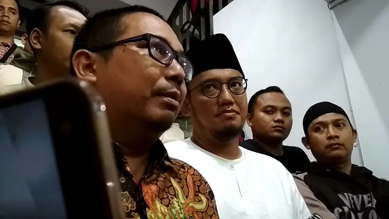 Ketua PP Pemuda Muhammadiyah Dahnil Anzar Simajuntak diperiksa ponyidik Polda Metro Jaya