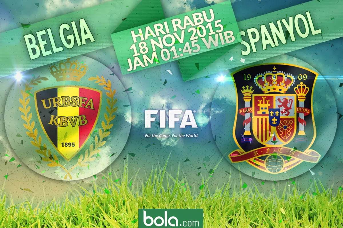 Belgia vs Spanyol (Bola.com/Samsul Hadi)