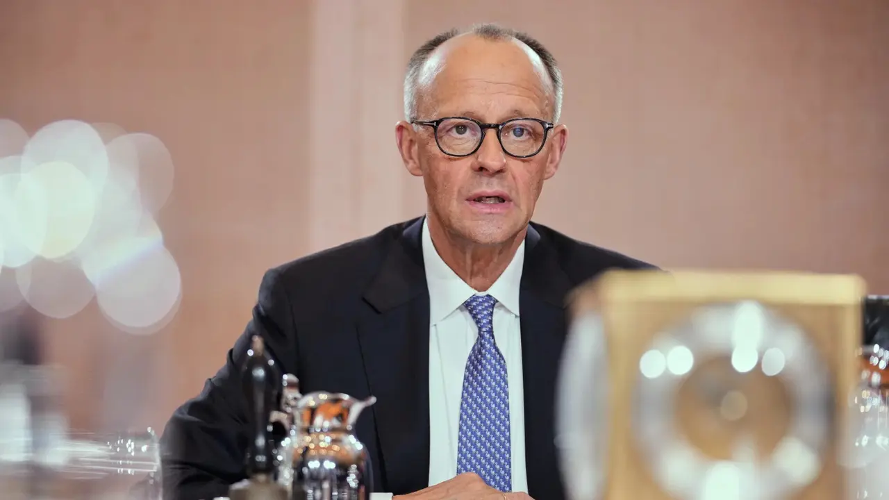 Friedrich Merz sebagai kanselir ke-10 Republik Federal Jerman. (AP/Ebrahim Naroozi)