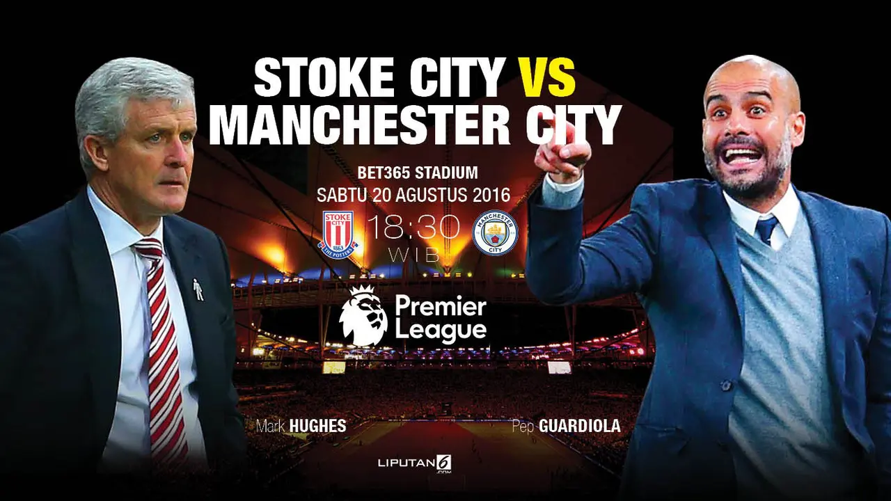 Prediksi  Stoke City vs Manchester City