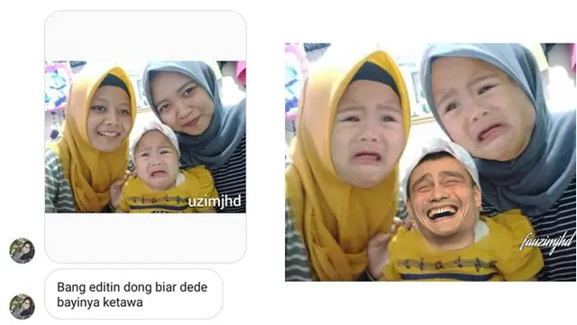 7 Permintaan Nyeleneh Edit Foto Netizen Ini Hasilnya Kocak