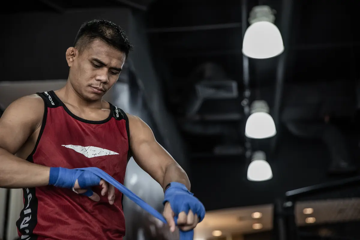 Petarung One Championship Eko Roni Saputra