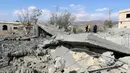 Israel juga menyerang wilayah selatan Lebanon dan menewaskan sedikitnya 13 orang. (Nidal SOLH/AFP)