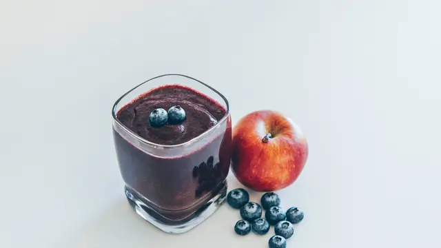 Blueberry smoothies