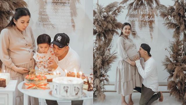 7 Potret Pesta Ulang Tahun Glenn Alinskie, Perut Chelsea Olivia Curi Perhatian