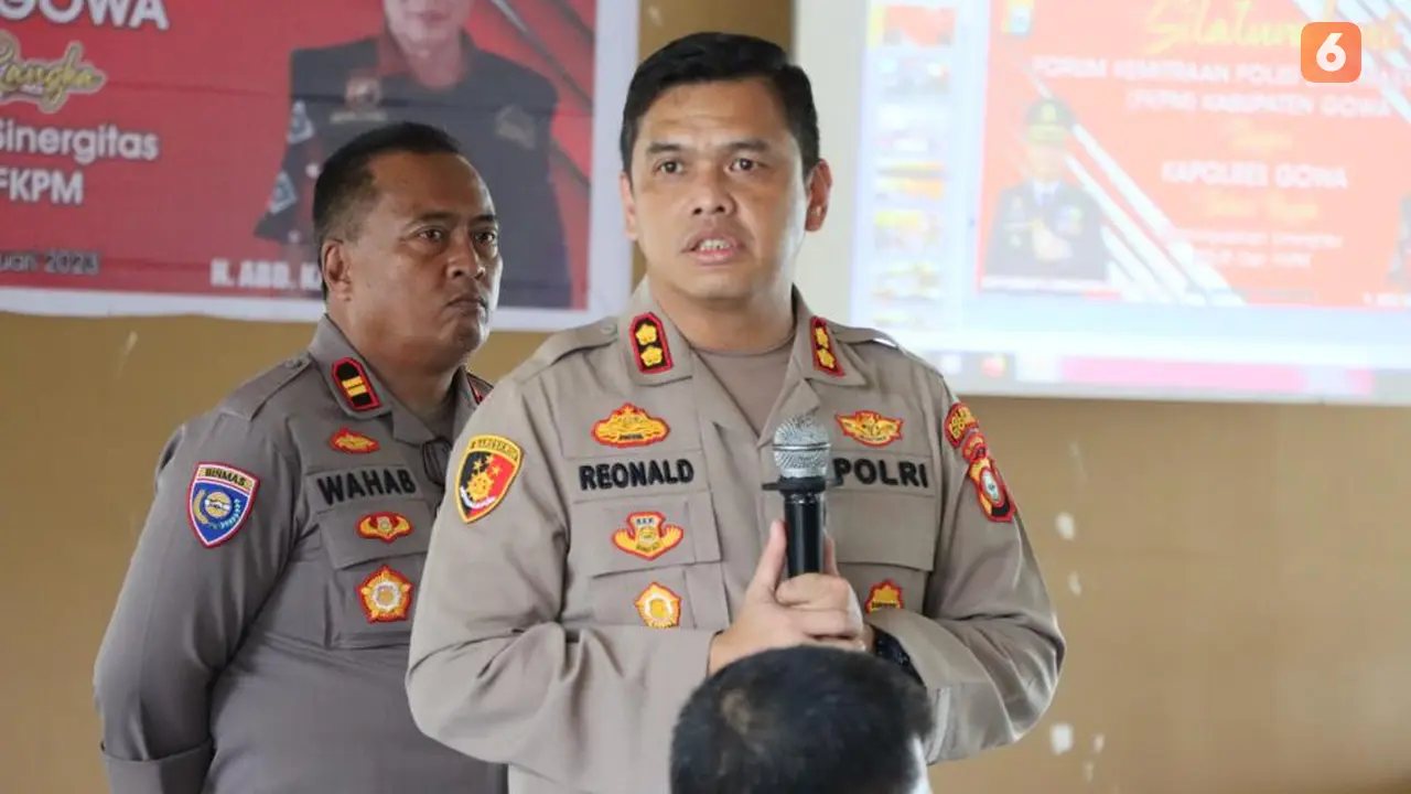 Kapolres Gowa, AKBP Reonald Trauli Simanjuntak (Liputan6.com/Istimewa)