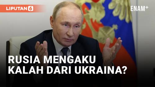 VIDEO: Rusia Kalah? Vladimir Putin Harap Perang di Ukraina Segera Berakhir