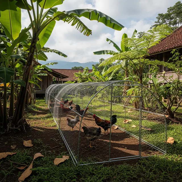 9 Kandang Ayam Model Terowongan, Produktivitas Optimal Peternakan Modern