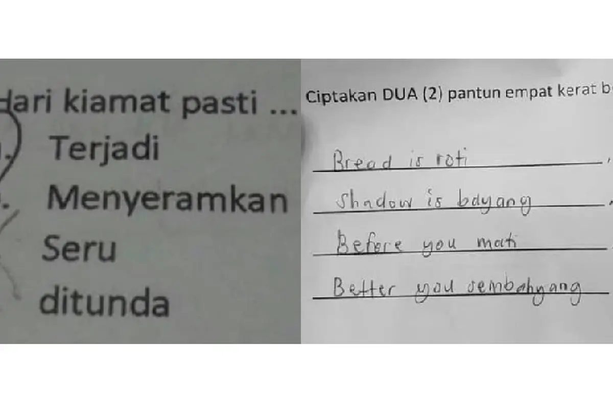 Tingkah Nyeleneh Orang Jawab Soal Ujian, Bikin Kita Nyengir Geli