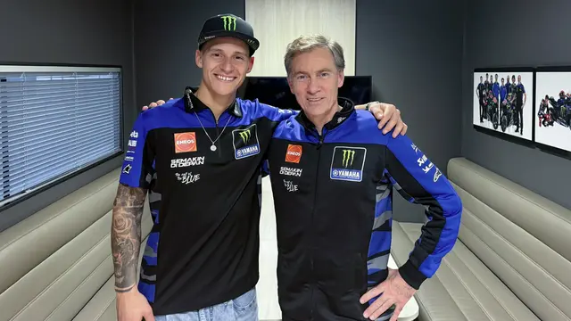 Fabio Quartararo dan Lin Jarvis