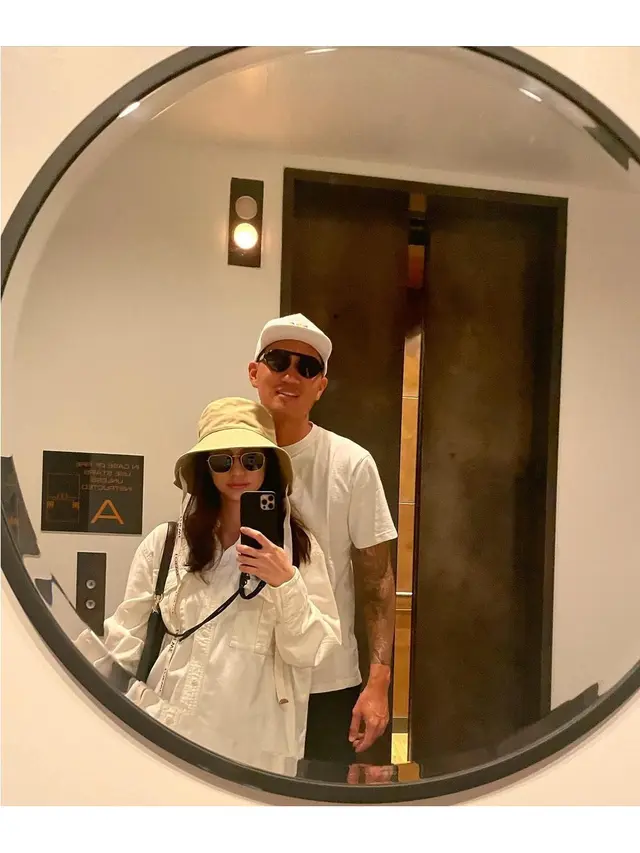 6 Potret Baby Bump Nadia Saphira Jelang Lahiran, Suami Selalu Siaga