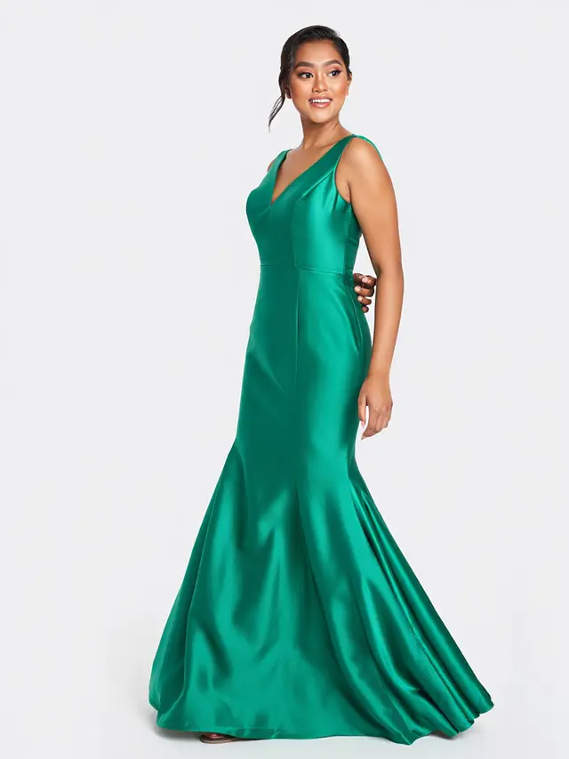 Baju Pesta Mermaid Cut Plus Size