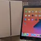 Boks dan tampilan iPad 8th Gen. (Liputan6.com/ Yuslianson)