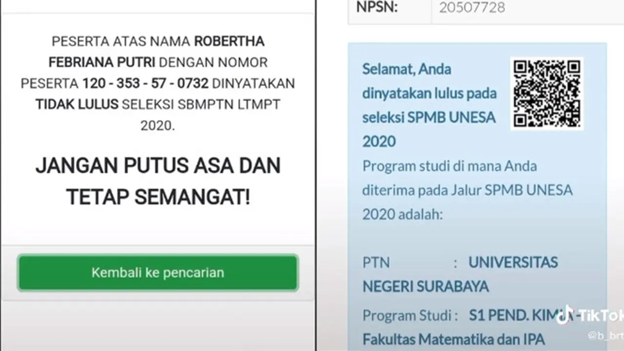 Beri Semangat untuk Peserta SNMPTN, Kisah Wanita Gagal 7x Masuk PTN Ini Bikin Salut