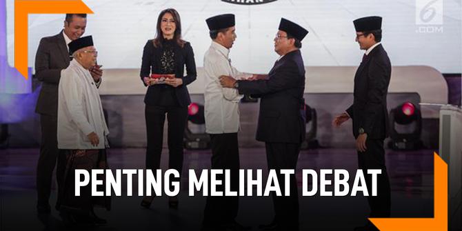 VIDEO: Pentingnya Melihat Debat Capres-Cawapres Terakhir