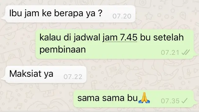 10 Chat Kocak Guru dan Murid Undang Gelak Tawa