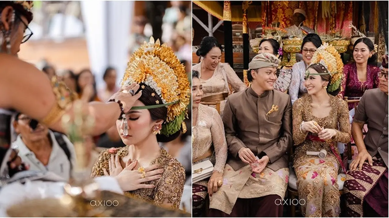8 Potret Mahalini dan Rizky Febian Jalani Upacara Mepamit di Bali, Berlangsung Khidmat