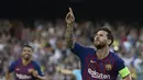 1. Lionel Messi (Barcelona) - 9 gol dan 5 assist (AFP/Josep Lago)