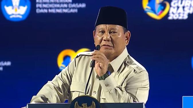 Prabowo Minta Maaf Baru Mampu Perbaiki 16.000 Sekolah: Tahun Depan Saya Lipatgandakan