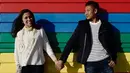 Pemilik nama lengkap Adon Saptowo ini selalu membagikan momen harmonisnya bersama sang istri, Joyce Pelupessy di akun media sosial mereka. (Liputan6.com/IG/@adonsaptowo)