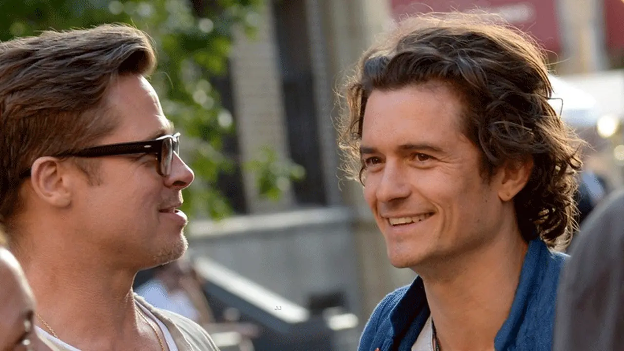 Brad Pitt dan Orlando Bloom