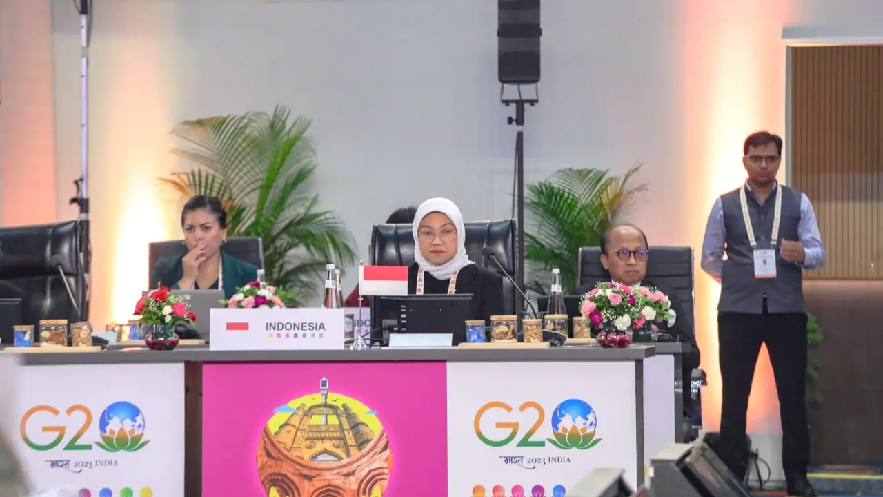 Menteri Ketenagakerjaan (Menaker) Ida Fauziyah menyatakan, Indonesia berkomitmen untuk turut serta mengatasi tiga isu prioritas yang menjadi pembahasan dalam Presidensi G20 India