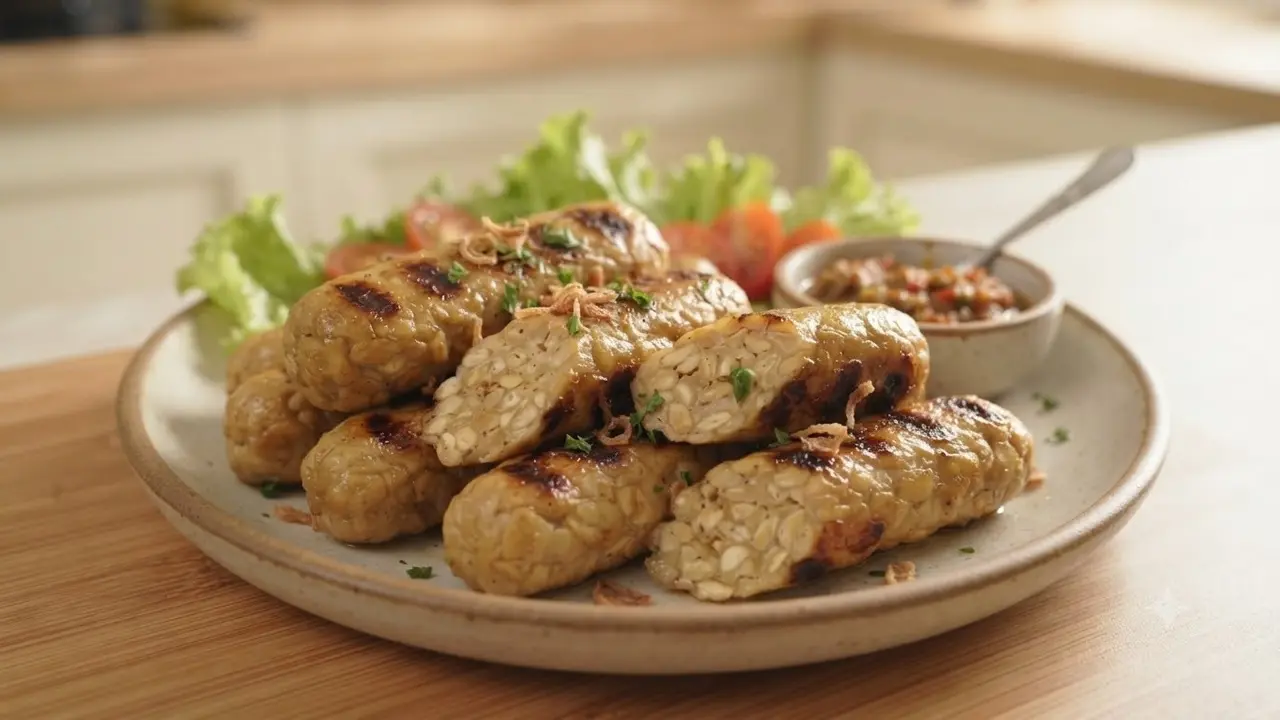 Cara Membuat Sosis Tempe Homemade