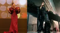 9 Gaya Nyentrik Titi DJ di Atas Panggung, Auranya Diva Banget