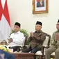 Wakil Presiden Ma’ruf Amin saat membuka Musyawarah Nasional (Munas) Ke-10 Forum Zakat bertema “Gerakan Zakat Menyongsong Indonesia Emas 2045” di Istana Wapres, Jakarta Pusat, Selasa (16/07/2024). (Foto: BPMI, Setwapres)