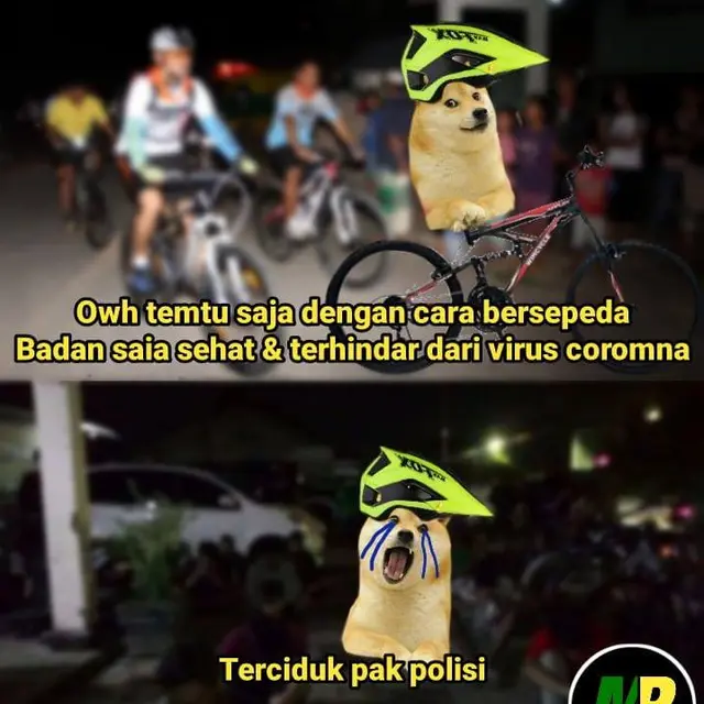 7 Meme Suka Gowes di Kala Pandemi Ini Bikin Sadar Diri