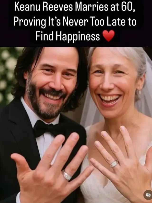 Bantah Rumor Menikah, Alexandra Grant dan Keanu Reeves Tampil Mesra dengan Busana Kasual