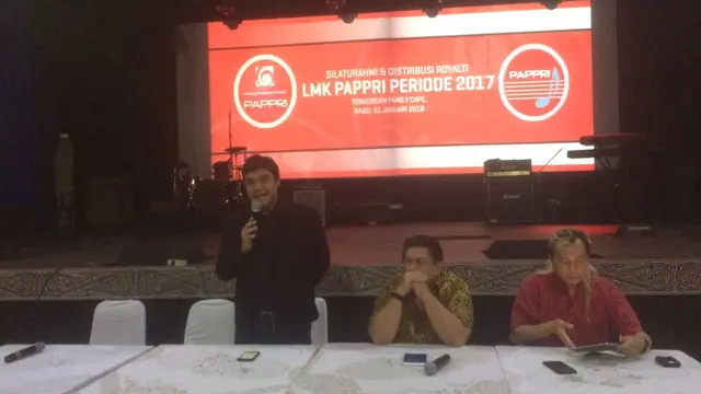 LMK Pappri menjalankan fungsinya sebagi lembaga yang menaungi royalti dan hak para musisi.