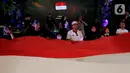 Selain itu, pembentangan bendera Merah Putih dijadikan simbol para pegiat alam bebas untuk bergerak satu tujuan menjelajahi Indonesia. (Liputan6.com/Herman Zakharia)
