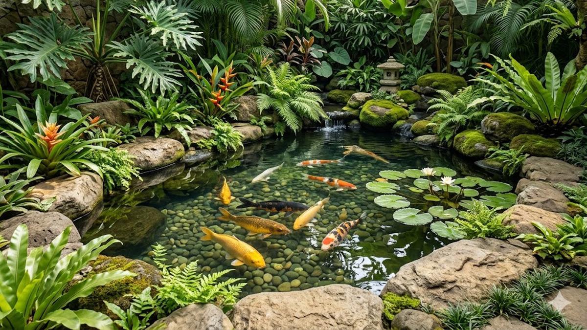7 Tanaman yang Aman Ditanam di Tepi Kolam Ikan Hias, Bantu Menjaga Ekosistem Tetap Sehat