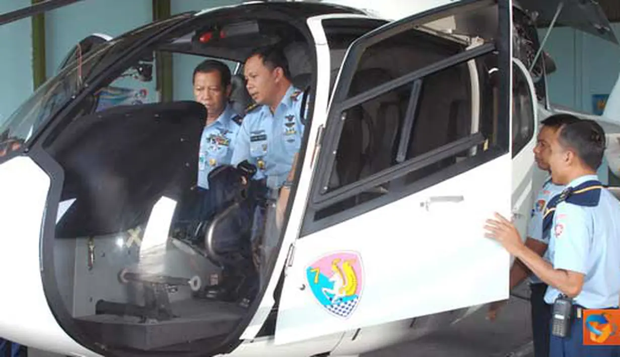 Citizen6, Subang: Kepala Dinas Pendidikan TNI Angkatan Udara (Kadisdikau) Marsekal Pertama TNI Edy Sunarwondo, dalam kunjungan kerja di Lanud Suryadarma, Rabu (13/4).(Pengirim: Dodo)