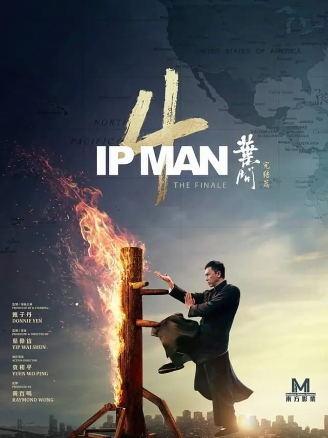 Poster film Ip Man 4: The Finale. (Dok. IMDb/ Pegasus Motion Pictures)