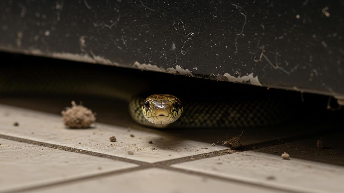 Anakan Ular di Bawah Kulkas Apa Saja Tandanya? Kenali Ciri-Ciri Berikut Ini