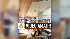 Inilah video amatir yang merekam angin kencang yang membuat panik pengunjung dan pedagang di Ambarukmo Plaza Yogyakarta. Angin kencang memorak-porandakan Ambarukmo Plaza.