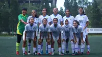 Persib Putri akan berlaga di Women Football Championship (WFC) yang digelar di Singapura pada 17 hingga 21 Oktober 2022. (Bola.com/Erwin Snaz)