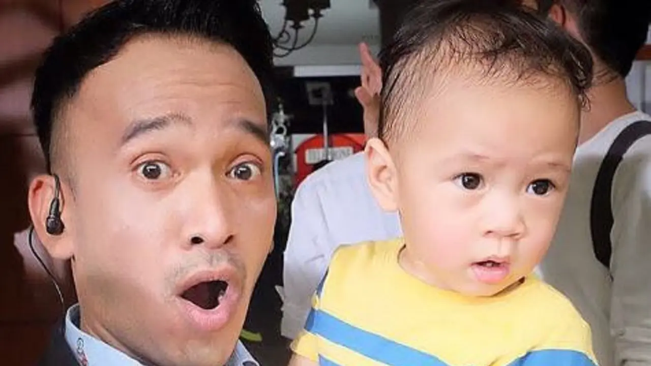 [Bintang] Ruben Onsu dan Rafathar Malik Ahmad