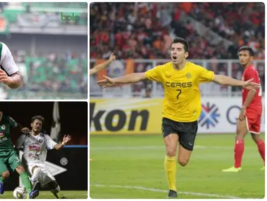 Persija Jakarta resmi mencoret Bruno Matos dari skuat Macan Kemayoran jelang memasuki paruh musim Liga 1 2019. Julio Banuelos dipastikan butuh pemain baru untuk mengisi kekosongaan tersebut. Berikut 5 pemain yang bisa gantikan posisi Bruno Matos. (Kolase foto Bola.com)