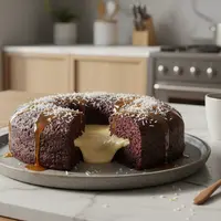 Resep Bolu Ketan Hitam Keju Lumer Pakai Magic Com (created by AI)
