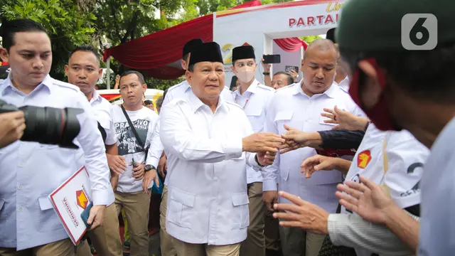 Prabowo dan Sandiaga Uno Hadiri Perayaan HUT ke-15 Partai Gerindra