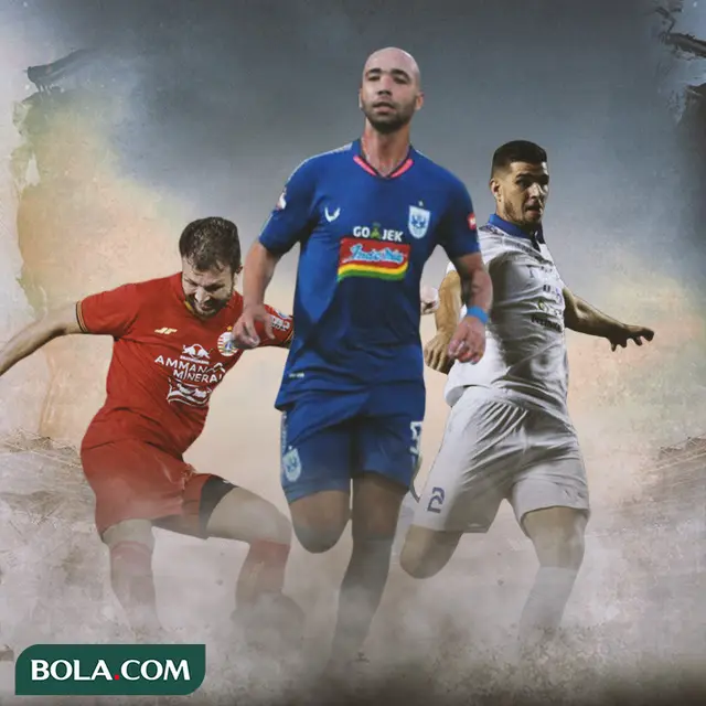 BRI Liga 1 - Ilustrasi Persita Tengarang - Marco Motta, Bruno Silva, Nick Kuipers