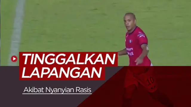 Berita video pemain Jorge Wilstermann, Serginho yang memutuskan untuk meninggalkan lapangan akibat nyanyian rasis dari suporter tuan rumah Blooming di Liga Kolombia.