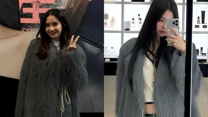 Blink Garis Keras, Gaya Modis Nagita Slavina Nonton Konser BLACKPINK di Jepang