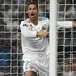 4. Tambahan dua gol saat melumat APOEL membuat Cristiano Ronaldo total sudah mencetak 107 gol dalam ajang Liga Champions. Musim lalu dirinya keluar sebagai top scorer dengan mencetak 12 gol. (AFP/Pierre-Philippe Marcou)