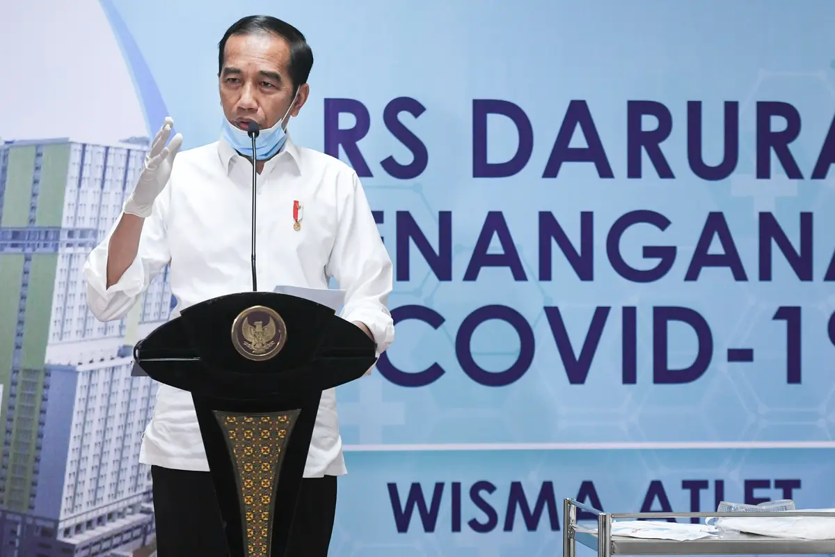 Jokowi Pastikan RS Darurat Siap Beroperasi